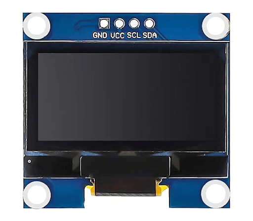 0.96-Inch OLED Display | 128×64 I2C SSD1306 Screen for Arduino, ESP32 & Raspberry Pi