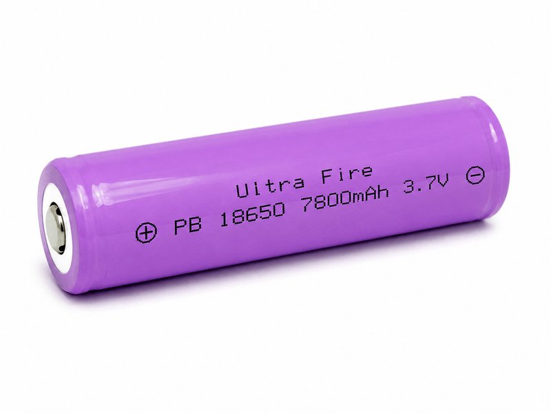 18650 3.7V 7800mAh Lithium Rechargeable Battery | High Quality Li-ion Battery for Flashlights, DIY Electronics & Power Banks
