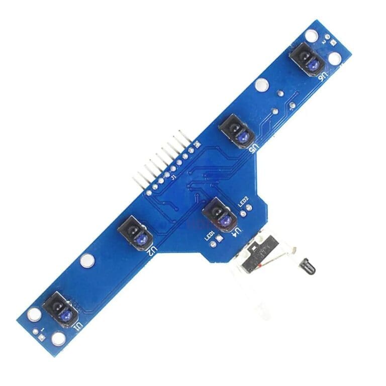 5-Channel IR Line Tracking & Obstacle Avoidance Sensor Module | Smart Robot Car Infrared Sensor for Arduino & DIY Robotics