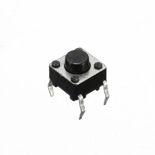 6x6x5mm Tactile Push Button | DIP-2 12V 0.5A Micro Switch for Arduino & DIY Electronics