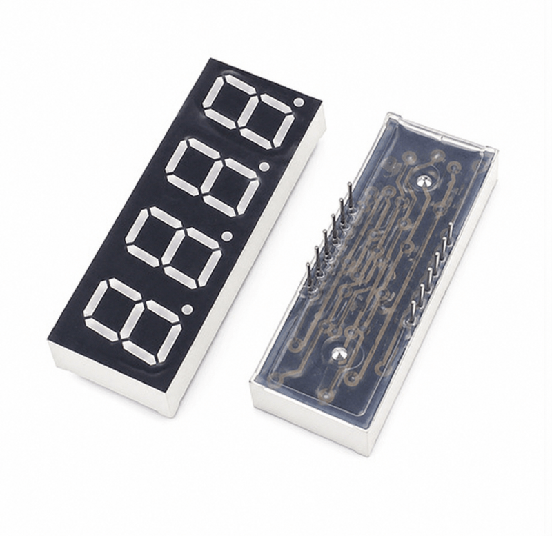 7-Segment Display 4 Digit Red 0.56 Inch LED Display Module | High Brightness Numeric Display for Arduino & Electronics Projects