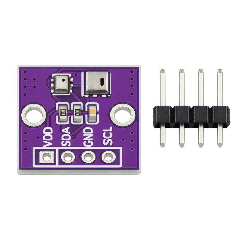 AHT20 + BMP280 High Precision Digital Temperature, Humidity & Atmospheric Pressure Sensor Module