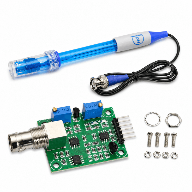 Analog pH Sensor Module for Arduino Water Quality Monitoring & DIY Electronics Projects