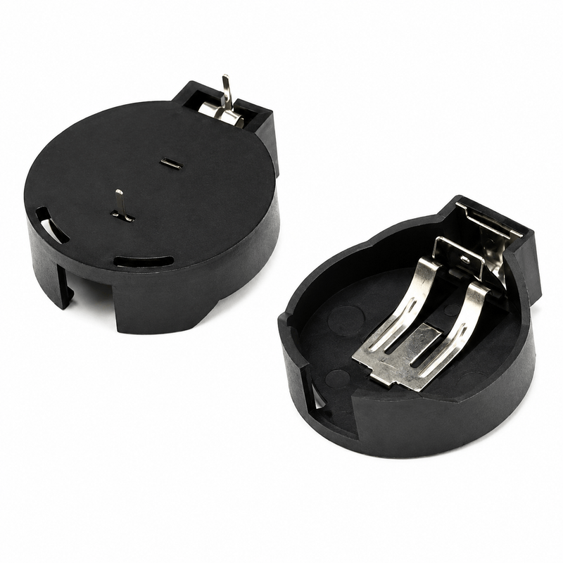 Coin Cell Battery Holder for CR2025 & CR2032 3V Button Cell Battery Socket PCB Mount