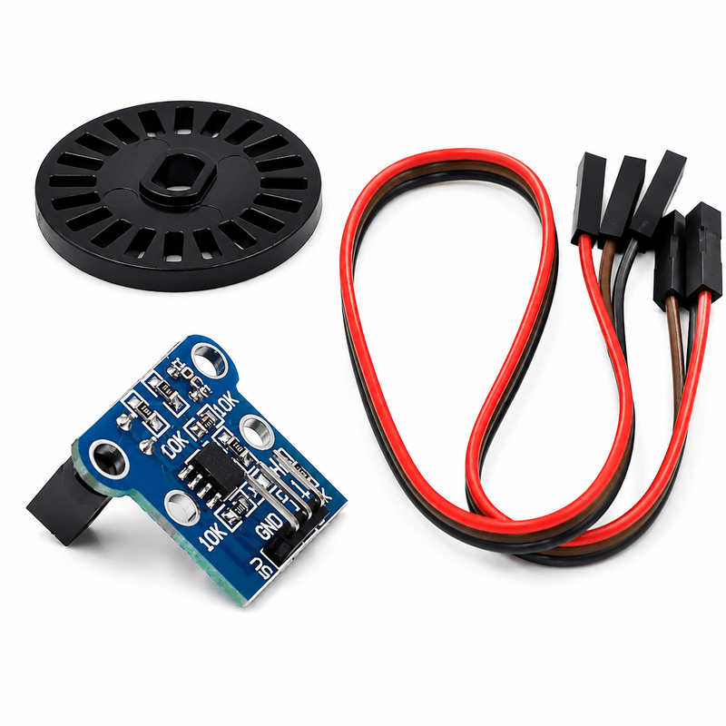 HC-020K Double Speed Measuring Sensor Module with Photoelectric Encoder Kit for Arduino Robotics Projects