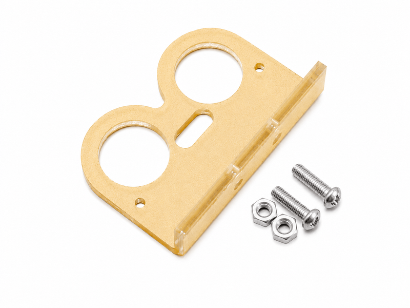 HC-SR04 Ultrasonic Sensor Mounting Bracket for Arduino & Robotics Projects – Durable Acrylic Holder