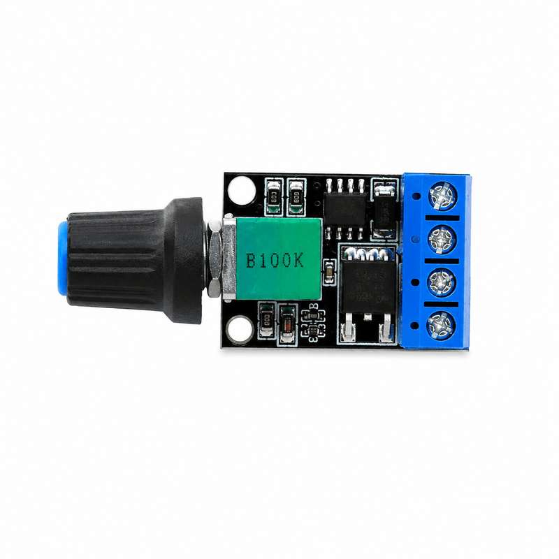 HW-070 PWM DC Motor Speed Controller 5V–16V 10A – LED Dimmer & Motor Speed Control Module for Arduino DIY Projects