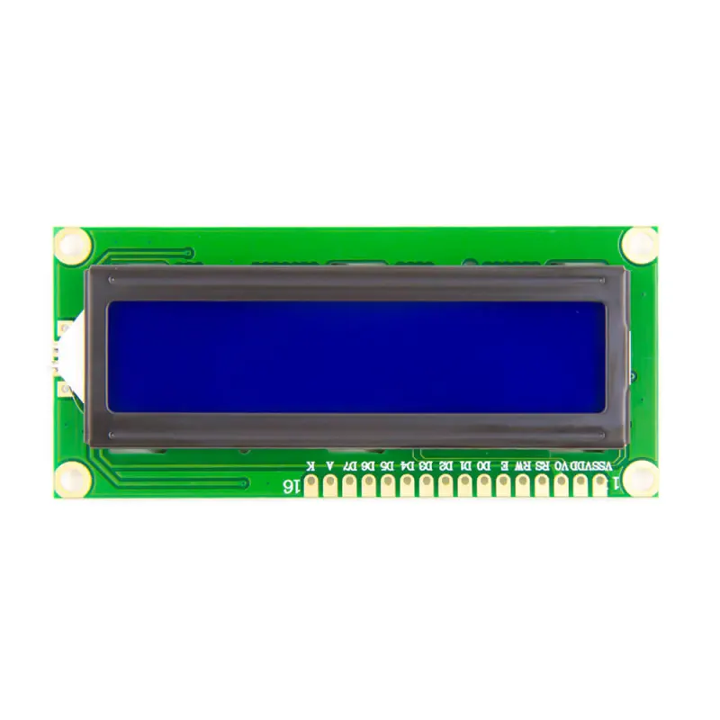 LCD1602 Blue 16×2 Display | HD44780 I2C/Parallel LCD Screen for Arduino, ESP32 & Raspberry Pi