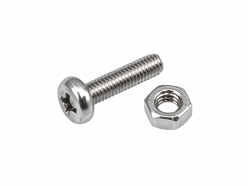 M3 Screw and Nut Set – Stainless Steel Fastener for Electronics, Arduino & DIY Projects