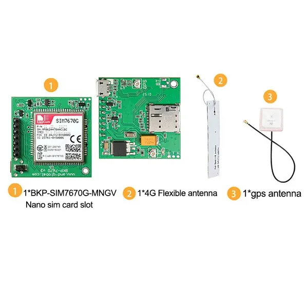 SIM7670G 4G LTE CAT-1 GSM GPRS GNSS Module | Global IoT Communication & GPS Tracker for Arduino, ESP32, and STM32