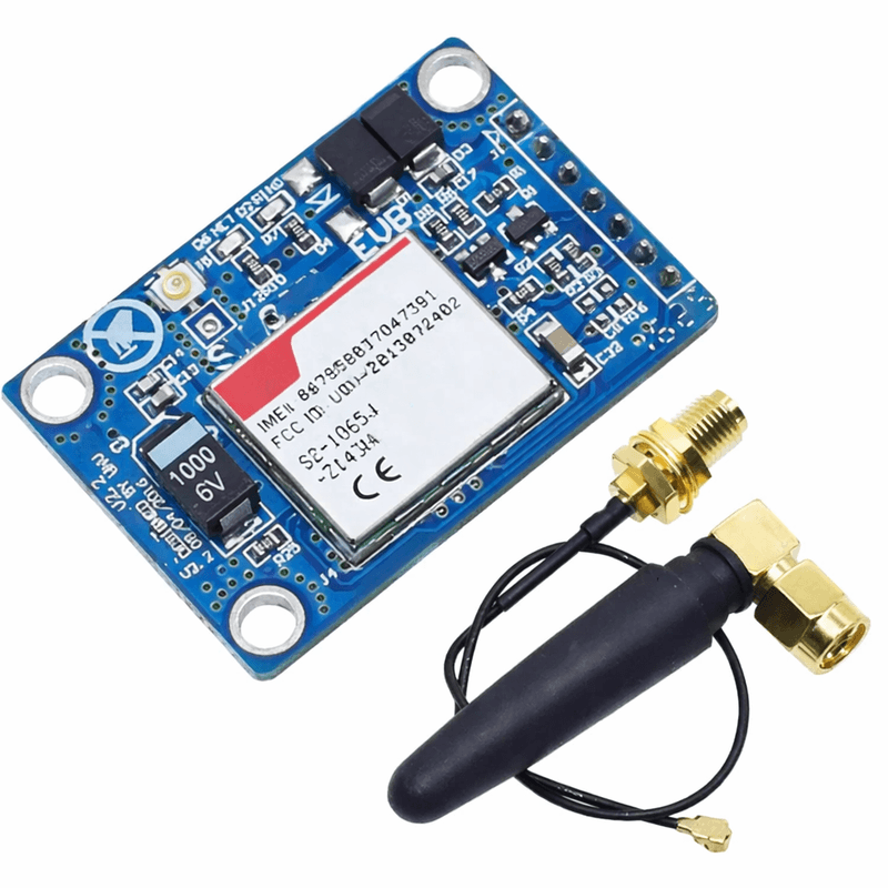SIM800L V2.0 5V GSM GPRS Wireless Module Quad-Band with Antenna for Arduino & IoT Projects