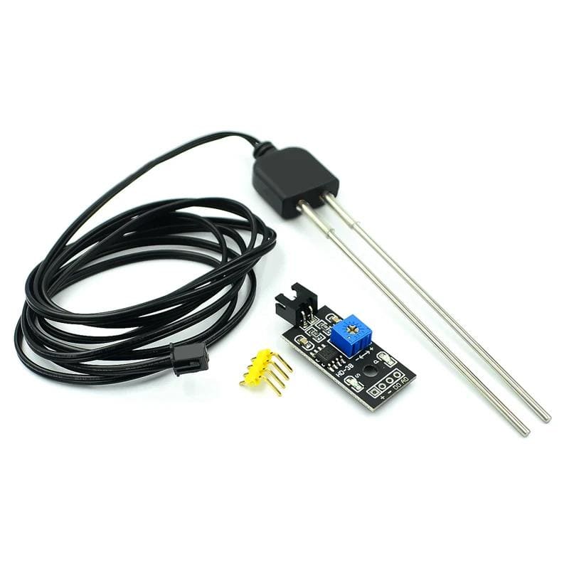 Soil Moisture Sensor & Detector Module | Corrosion-Resistant Soil Humidity Tester for Arduino, ESP32 & Smart Irrigation Projects