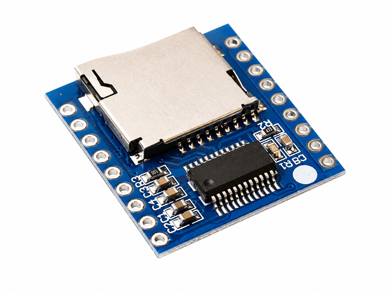 XY-V17B MP3 Player Board Module UART Control with SD/TF Card Slot – Audio Decoder Module for Arduino & DIY Audio Projects